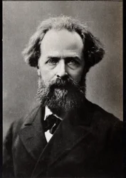 Elysee Reclus（1830-1905）、フランスの地理学者、作家、アナキストの肖像。